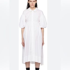 Simone Rocha puff sleeves cotton dress